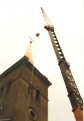Stare fotografie - remont wieży kościelnej - zdjecie 3