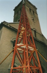 Stare fotografie - remont wieży kościelnej - zdjecie 5