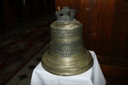 Dzwon budowniczego naszego kościoła - ks. Antoniego Krause i właściciela pałacu - Ernesta de Eickstedta zostanie ponownie umieszczony w sygnaturce kościoła