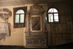 Remont wnętrza kościoła w Miejscu Odrz. - przygotowania - zdjecie 3