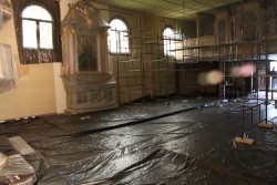 Remont wnętrza kościoła w Miejscu Odrz. - przygotowania - zdjecie 8