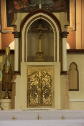 Odrestaurowane tabernakulum