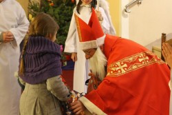 Z każdym dzieckiem św. Mikołaj przeprowadził poważną rozmowę!