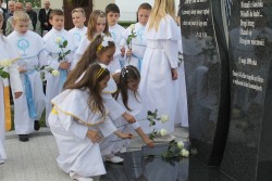 Pomnik ofiar tragedii na Odrze. Sławików, 16.05.2015r. - zdjecie 66