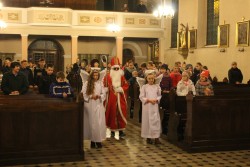 Św. Mikołaj w kościele w Sławikowie