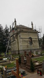 Remont dachu mauzoleum w Miejscu Odrz. 2016 - zdjecie 28