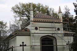 Remont dachu mauzoleum w Miejscu Odrz. 2016 - zdjecie 53