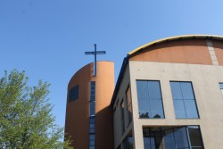 Widok na seminaryjny kościół
