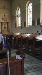 Sprzątanie kościoła w Sławikowie po remoncie - 2016r. - zdjecie 8