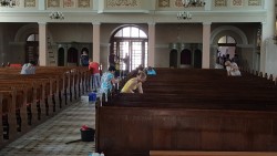 Sprzątanie kościoła w Sławikowie po remoncie - 2016r. - zdjecie 10