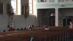 Sprzątanie kościoła w Sławikowie po remoncie - 2016r. - zdjecie 12