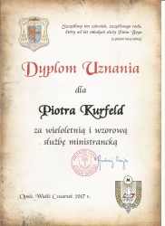 Dyplom uznania dla ministrantów 2017r. - zdjecie 16