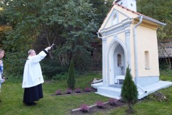 Błogosławieństwo kaplicy Jana Nepomucena w Miejscu Odrz. 2017 - zdjecie 14
