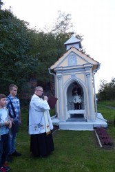 Błogosławieństwo kaplicy Jana Nepomucena w Miejscu Odrz. 2017 - zdjecie 18