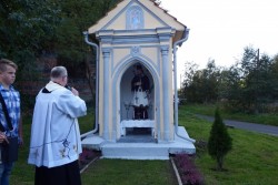 Błogosławieństwo kaplicy Jana Nepomucena w Miejscu Odrz. 2017 - zdjecie 19