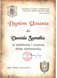 Dyplom uznania dla ministrantów 2018r. - zdjecie 15