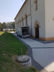 Remont wnętrza kościoła w Sławikowie 2018r.- 08.09.2018r. - zdjecie 7