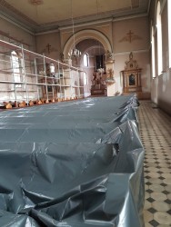 Remont wnętrza kościoła w Sławikowie 2018r.- 08.09.2018r. - zdjecie 18