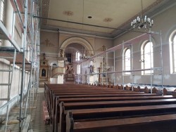 Remont wnętrza kościoła w Sławikowie 2018r.- 08.09.2018r. - zdjecie 19