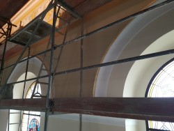 Remont wnętrza kościoła w Sławikowie 2018r.- 03.02.2019r. - zdjecie 13