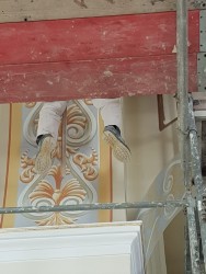 Remont wnętrza kościoła w Sławikowie 2018r.- 22.02.2019r. - zdjecie 11