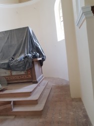 Remont wnętrza kościoła w Sławikowie 2018r.- 16.03.2019r. - zdjecie 6