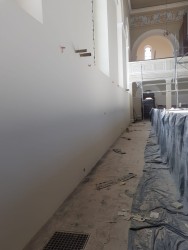 Remont wnętrza kościoła w Sławikowie 2018r.- 16.03.2019r. - zdjecie 9