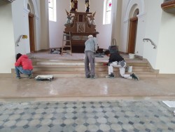 Remont wnętrza kościoła w Sławikowie 2018r.- 16.03.2019r. - zdjecie 42