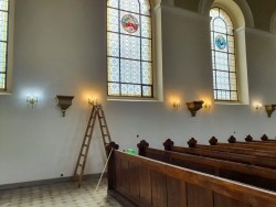 Remont wnętrza kościoła w Sławikowie 2018r.- 16.03.2019r. - zdjecie 52