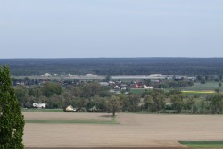 Widok z wieży kościoła w Sławikowie 2020r. - zdjecie 23