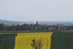 Widok z wieży kościoła w Sławikowie 2020r. - zdjecie 30