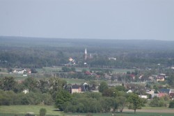 Widok z wieży kościoła w Sławikowie 2020r. - zdjecie 34