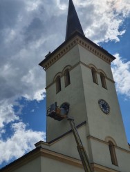 Zegar na wieży z okazji Jubileuszu 25-lecia Święceń Kapłańskich 2020 r. - zdjecie 10
