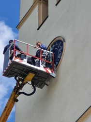 Zegar na wieży z okazji Jubileuszu 25-lecia Święceń Kapłańskich 2020 r. - zdjecie 15